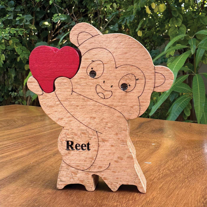 Personalized Kids Theme Wooden Figurine