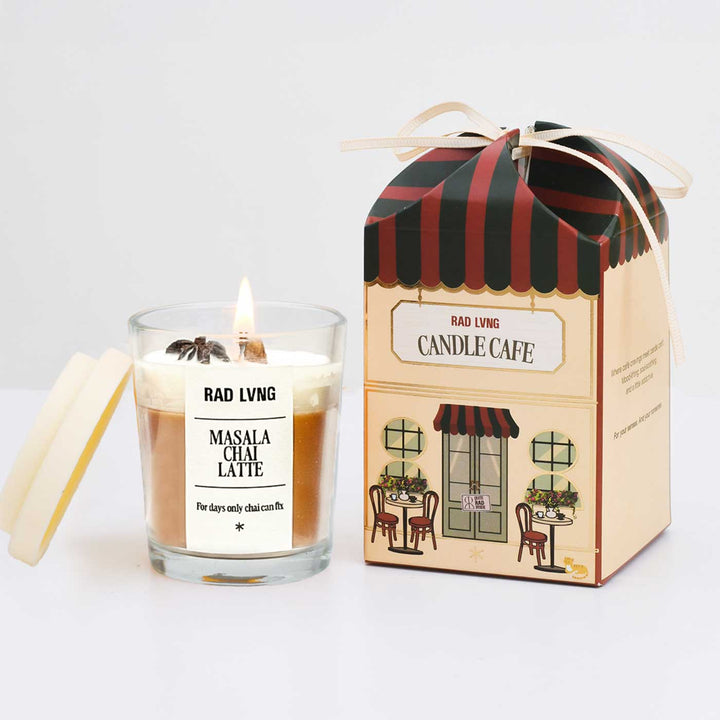 Hand Poured Masala Chai Latte Petite Scented Soy Wax Candle