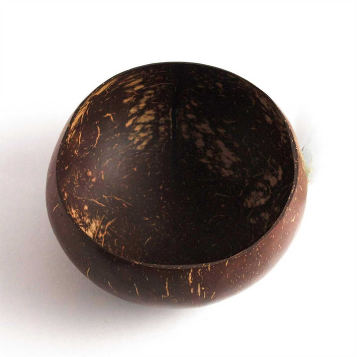 Personalized Eco-Friendly Handmade Jumbo Coconut Shell Bowl | Set of 2