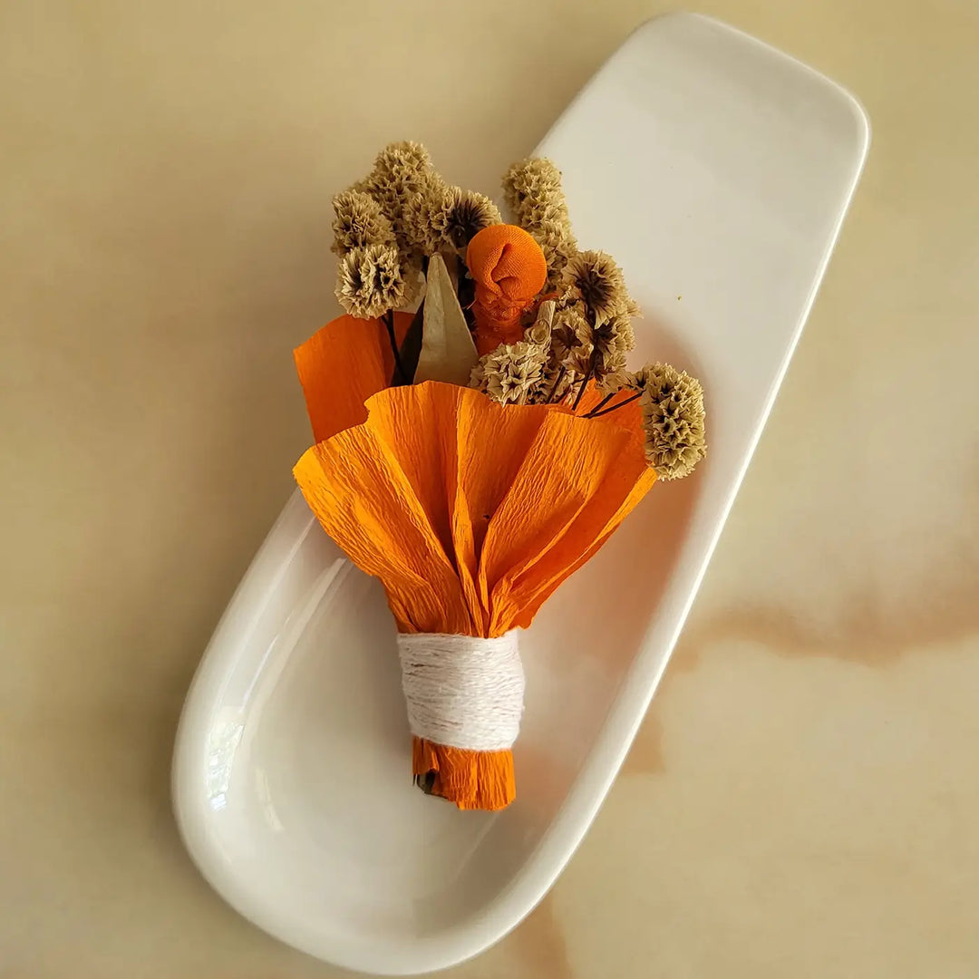 Handmade Nazar na Lage Dried Flower Bouquet