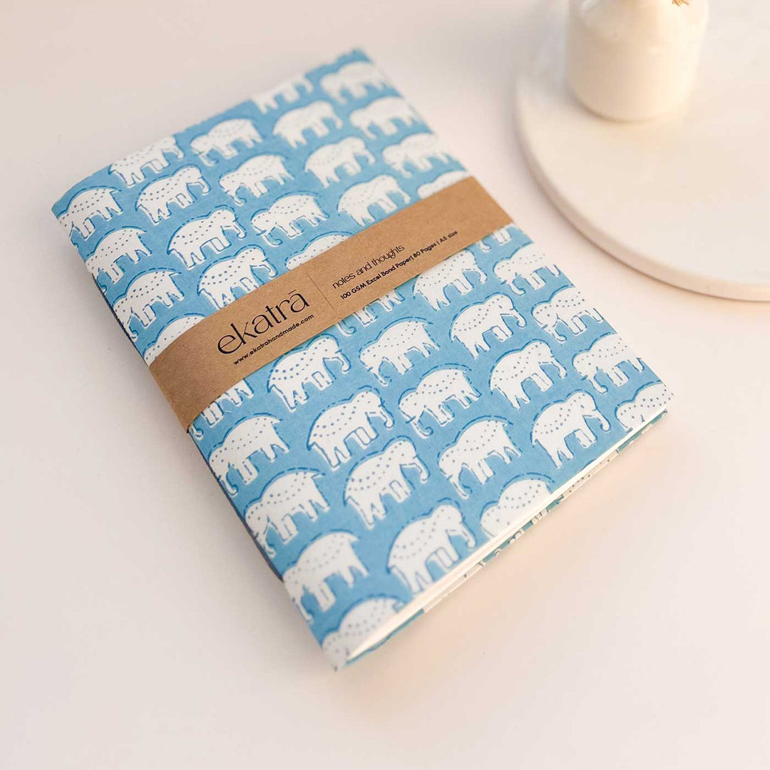 Elephant Print A5 Journal