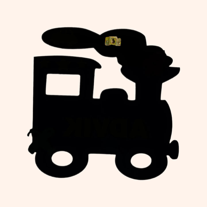 Train Theme Kids Nameplate