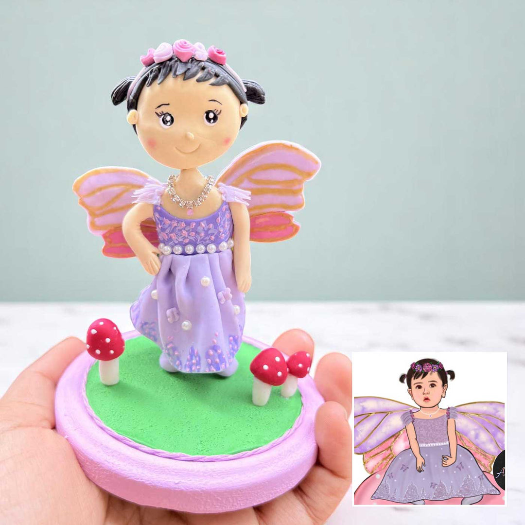 Photo Personalized Miniature Clay Dolls