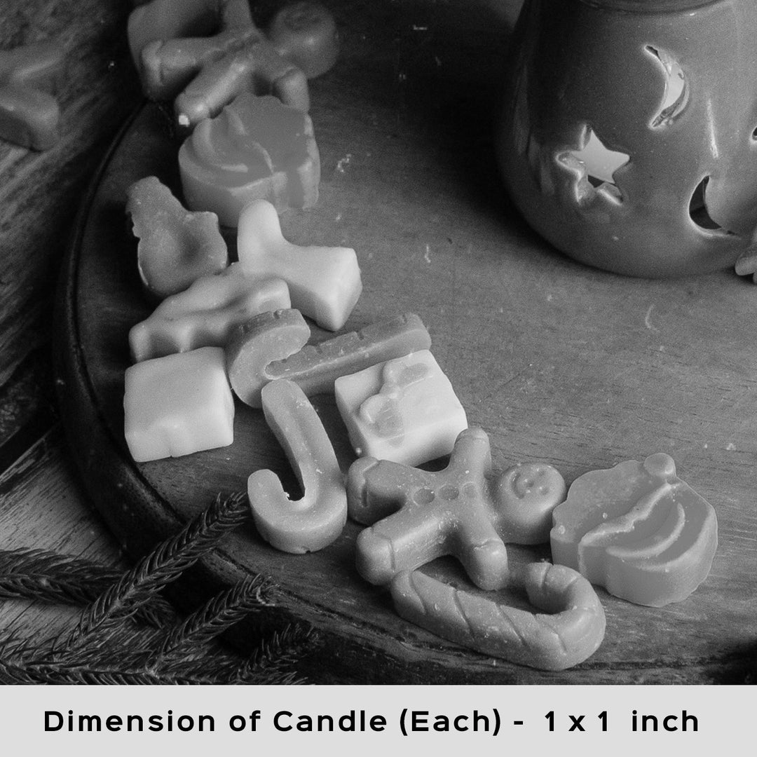 20 Pc | Handmade Christmas Theme Soy Wax Scented Wax Melts