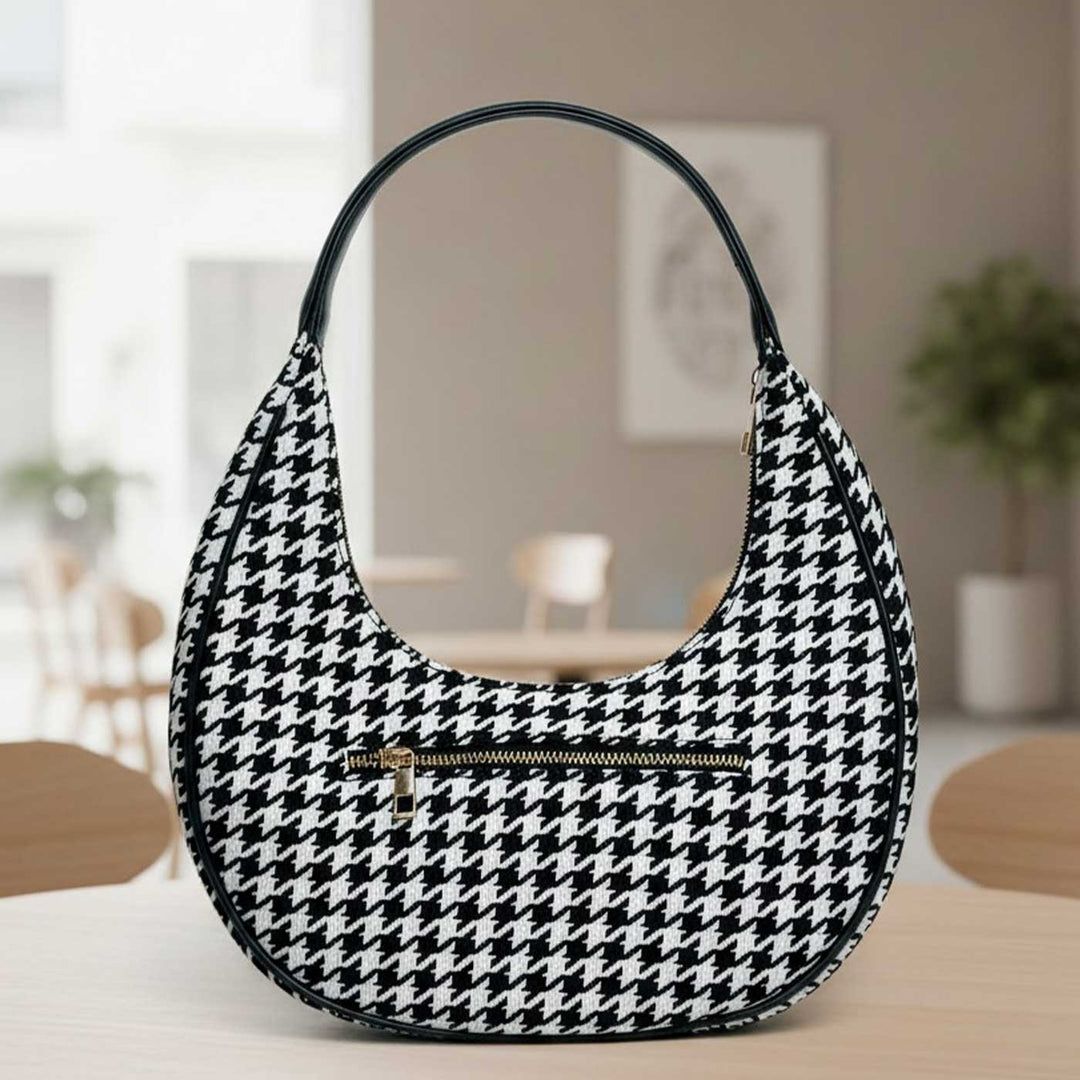 Saaz Jacquard Hobo Bag