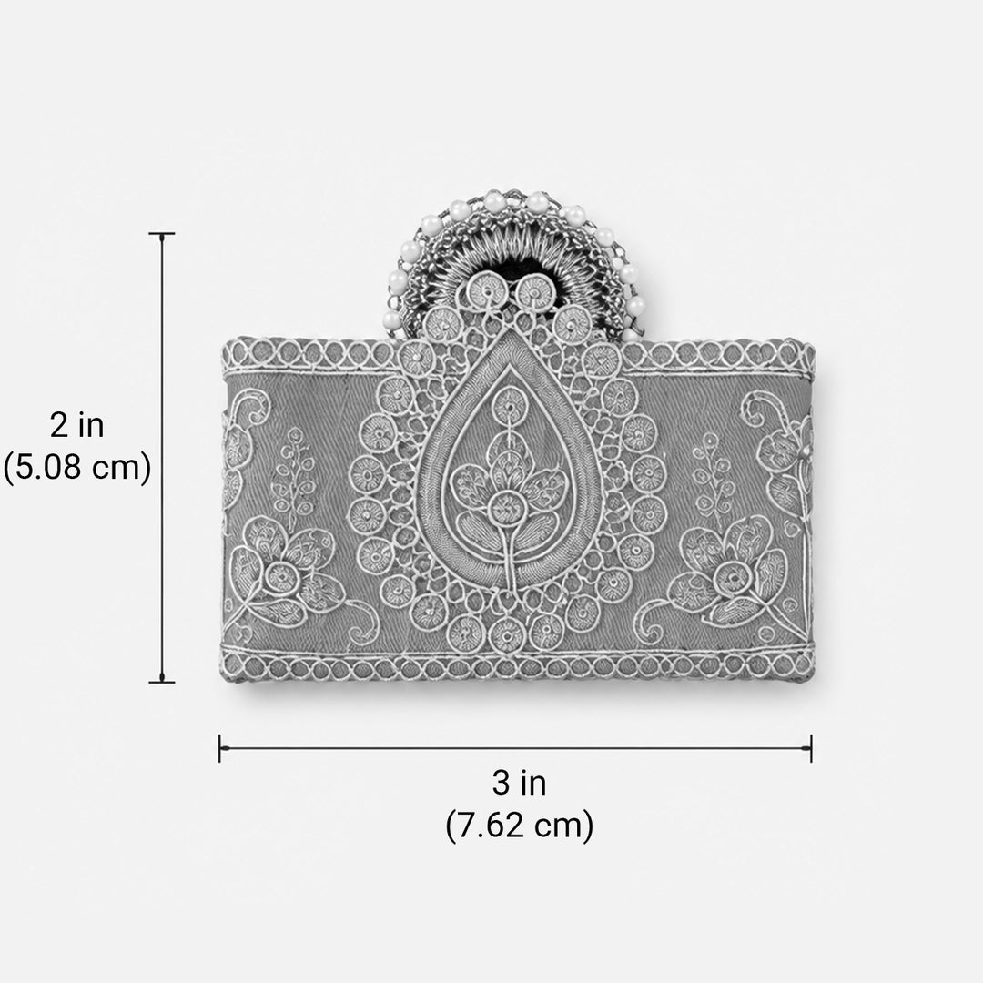 10 Pc | Embellished Colourful Fabric Coin Pouch For Festive Gifting