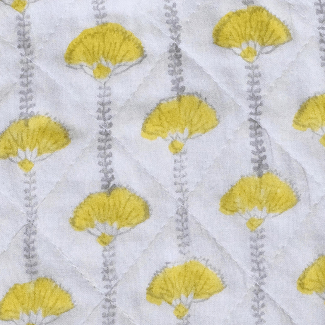 Block Printed Seaside Treasure Burp Cloth