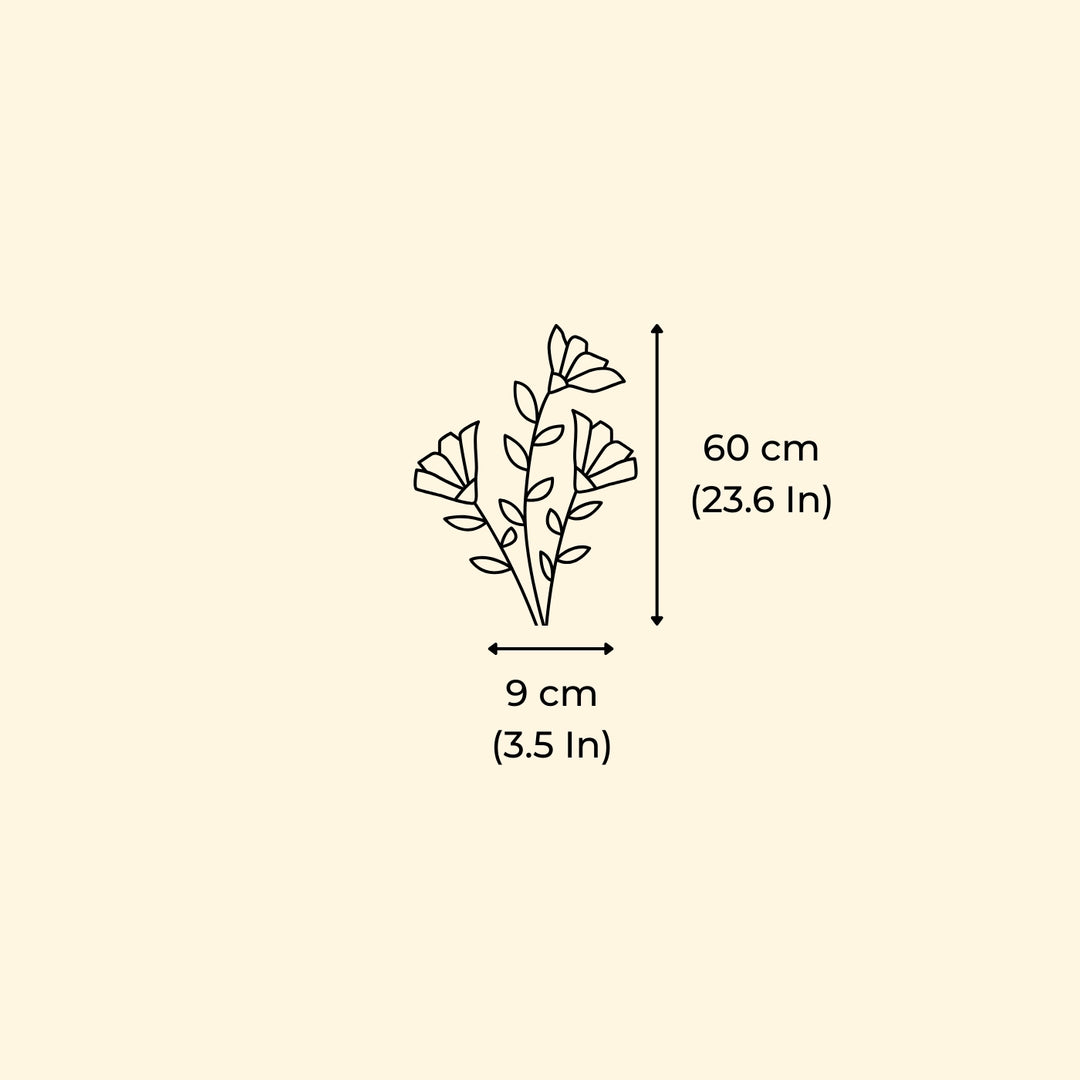 Handmade White Boho Pampas Dried Flower Bunch