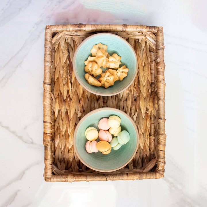 Hand-glazed Ceramic Bowls - Set of 2
