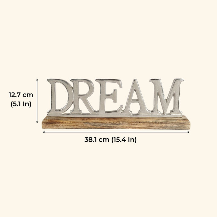 Handmade Silver 'Dream' Free Standing Showpiece