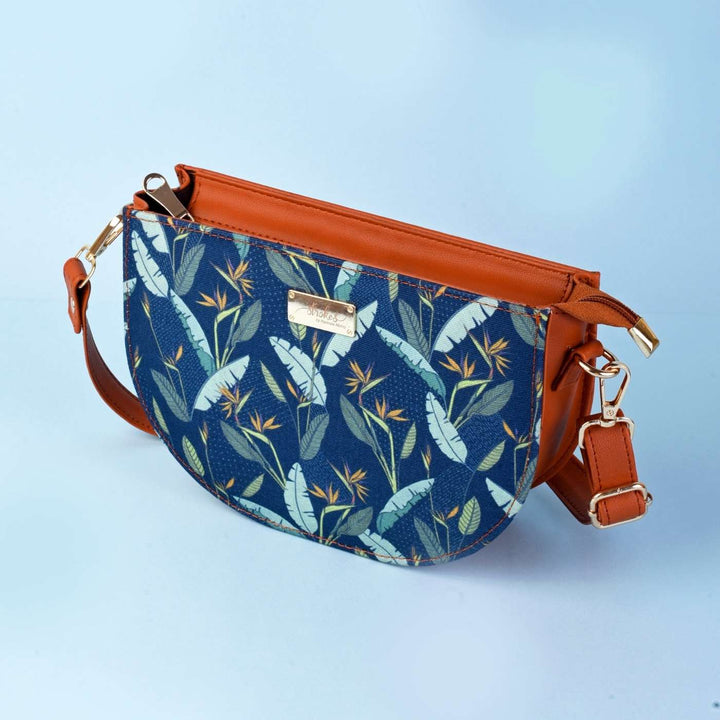Handcrafted Vegan Leather Sling Bag