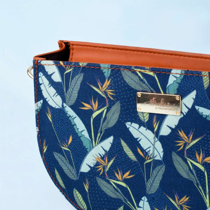Handcrafted Vegan Leather Sling Bag