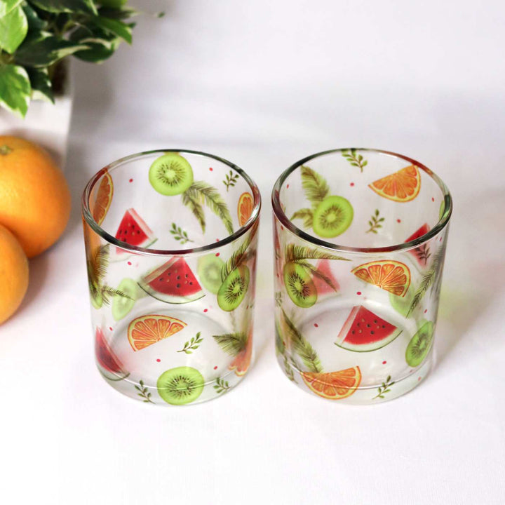 Delicate Printed Glasses I 330 ML