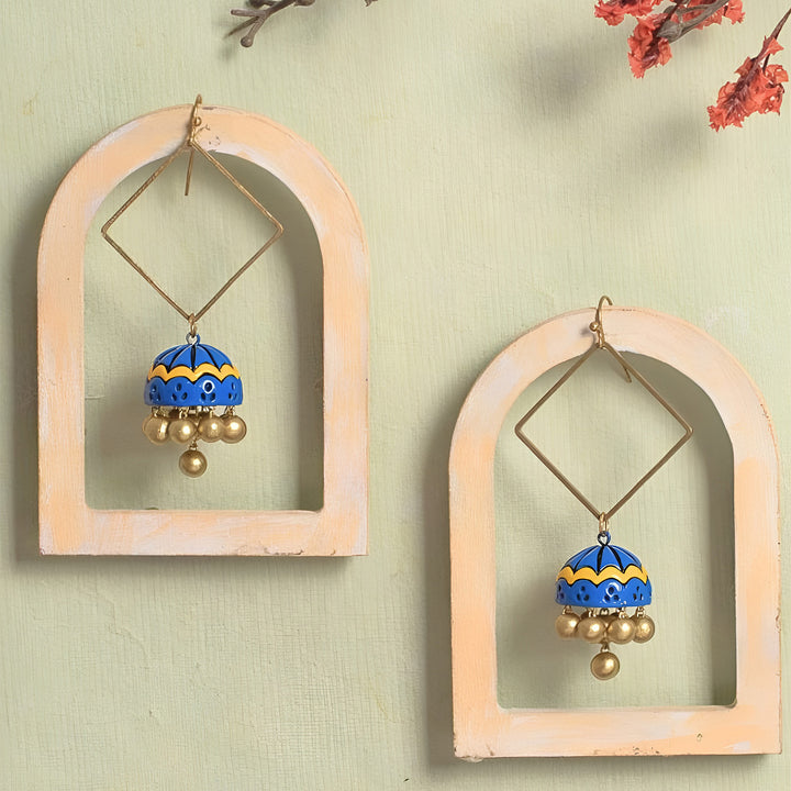 Handmade Fusion Terracotta Earrings