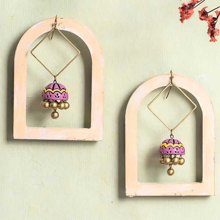 Handmade Fusion Terracotta Earrings