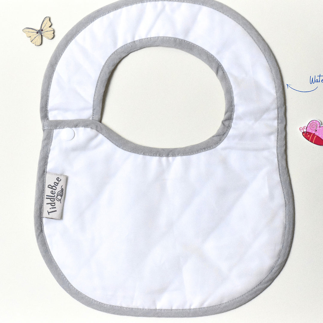 Block Printed Seaside Treasure Bib