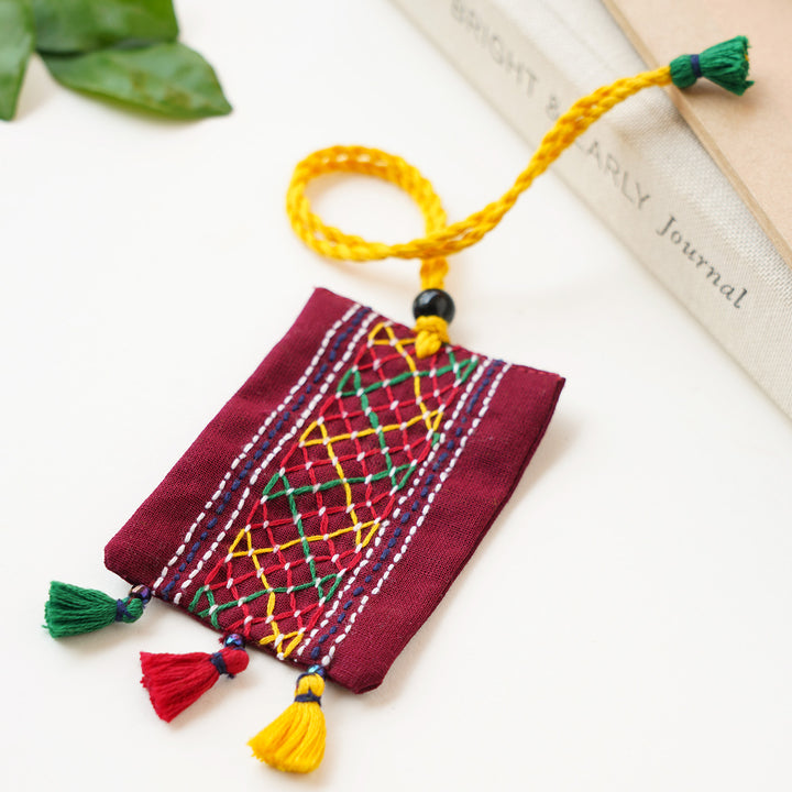 Banjara Embroidered Handmade Luggage Tag