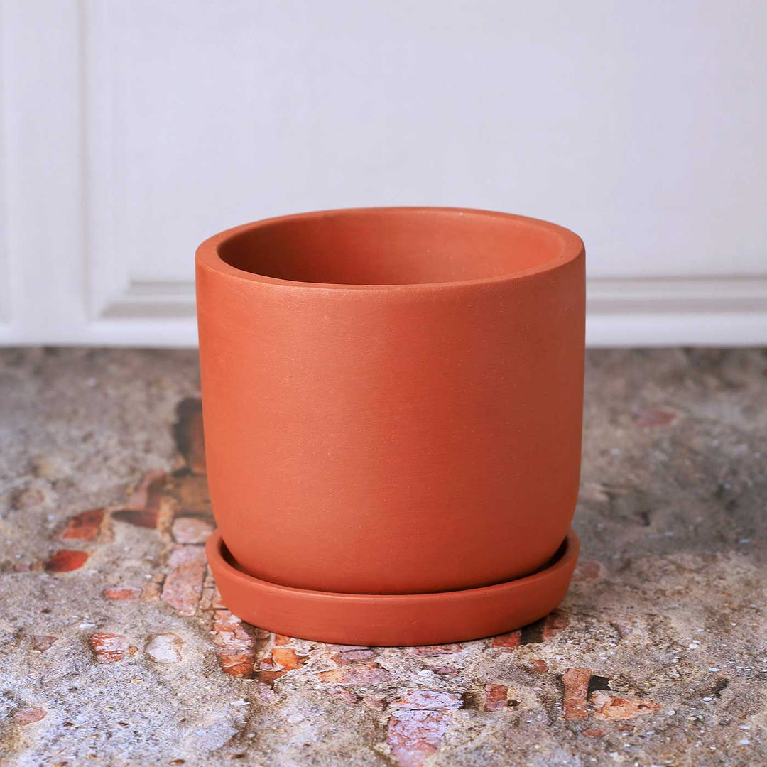 4 inch terracotta plant pots Buy Handmade Small 4 Inch Autumn Planter Terracotta Planter Pot Online On Zwende