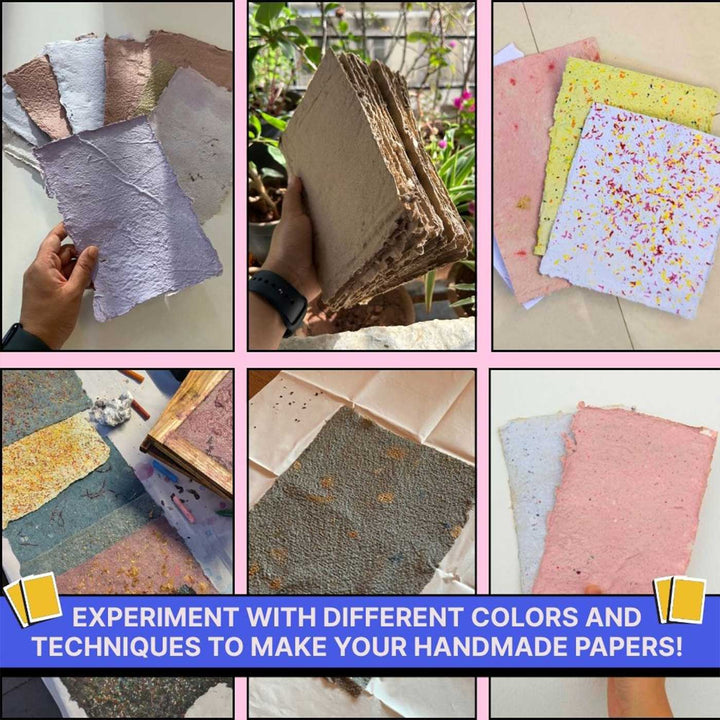 Handmade Paper Making DIY Kit