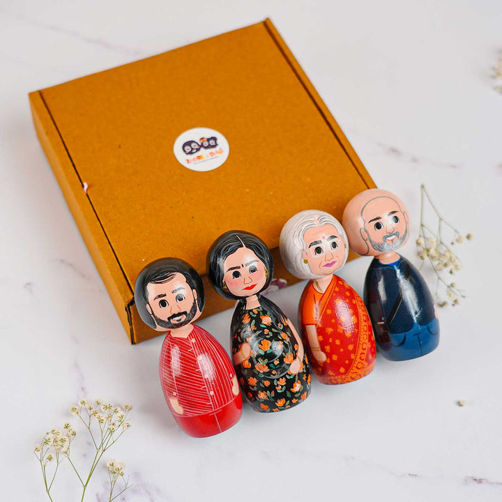 Photo Personalized Wooden Peggy Doll