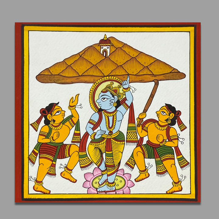 10 X 10 Inch | Small Paper Phad Painting