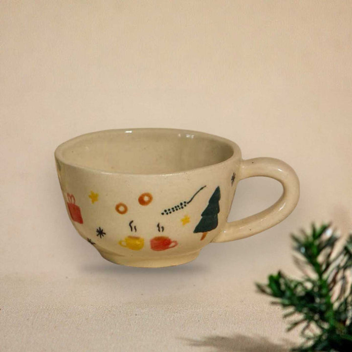Handmade Christmas Artisan Mug | Secret Santa Gift Ideas