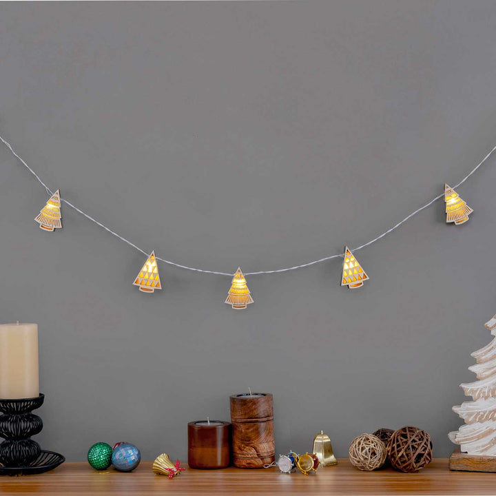 Decorative Birch Wood 3D Theo Tree Fairy Light
