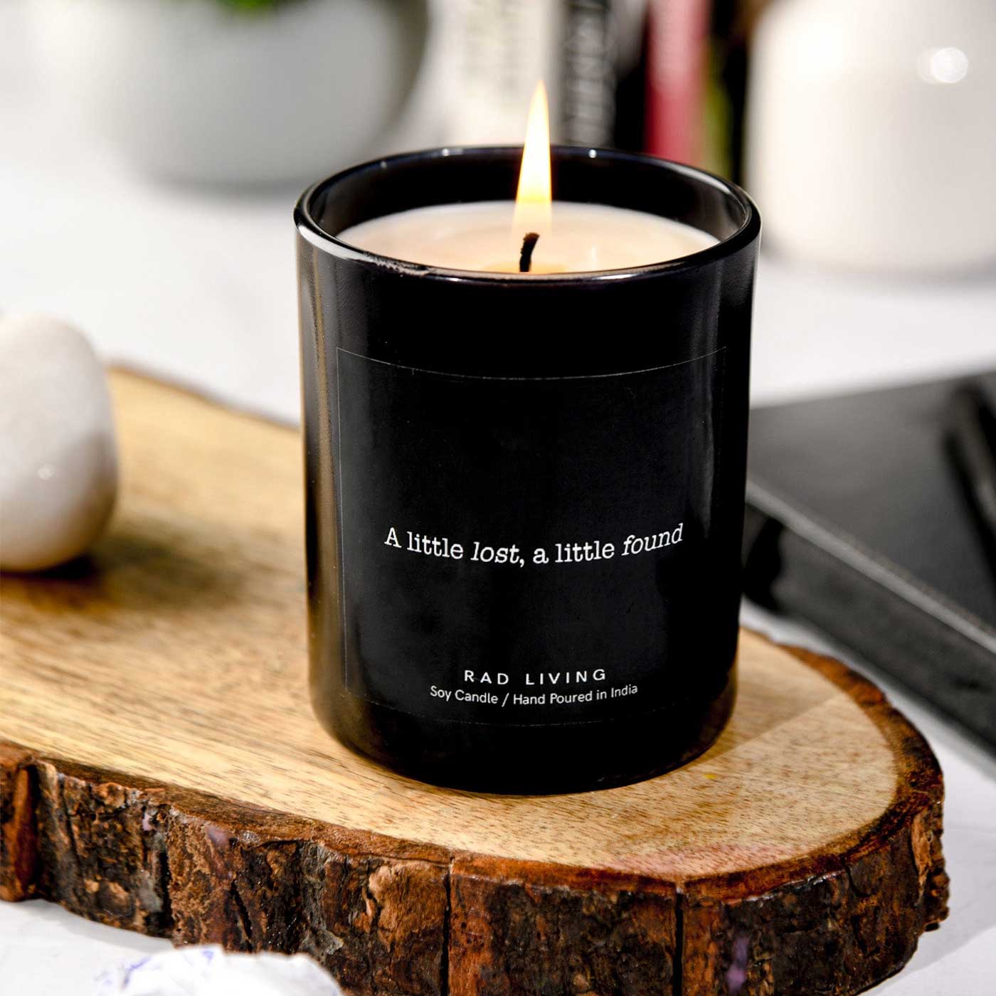 Buy Hand Poured Oceanic Mist Scented Soy Wax Candle Online On Zwende