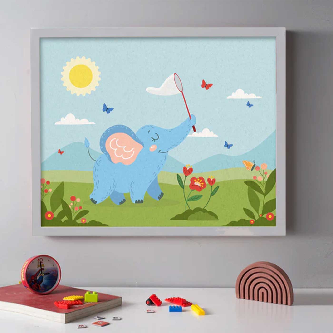 Buy Handmade A Sunny Day Wooden Pinboard For Kids Online On Zwende