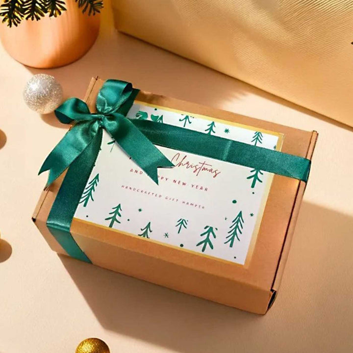 Eco-Friendly Handmade Christmas Coconut Shell Gift Hamper | Set Of 8