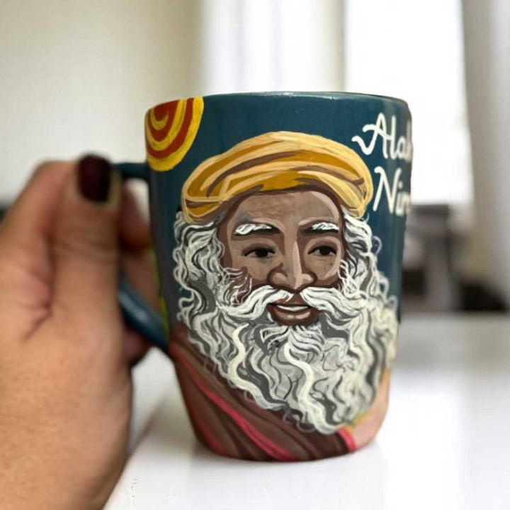Photo Personalized Hand-Painted Pop Art Illustrated Caricature Mug | 300 ML