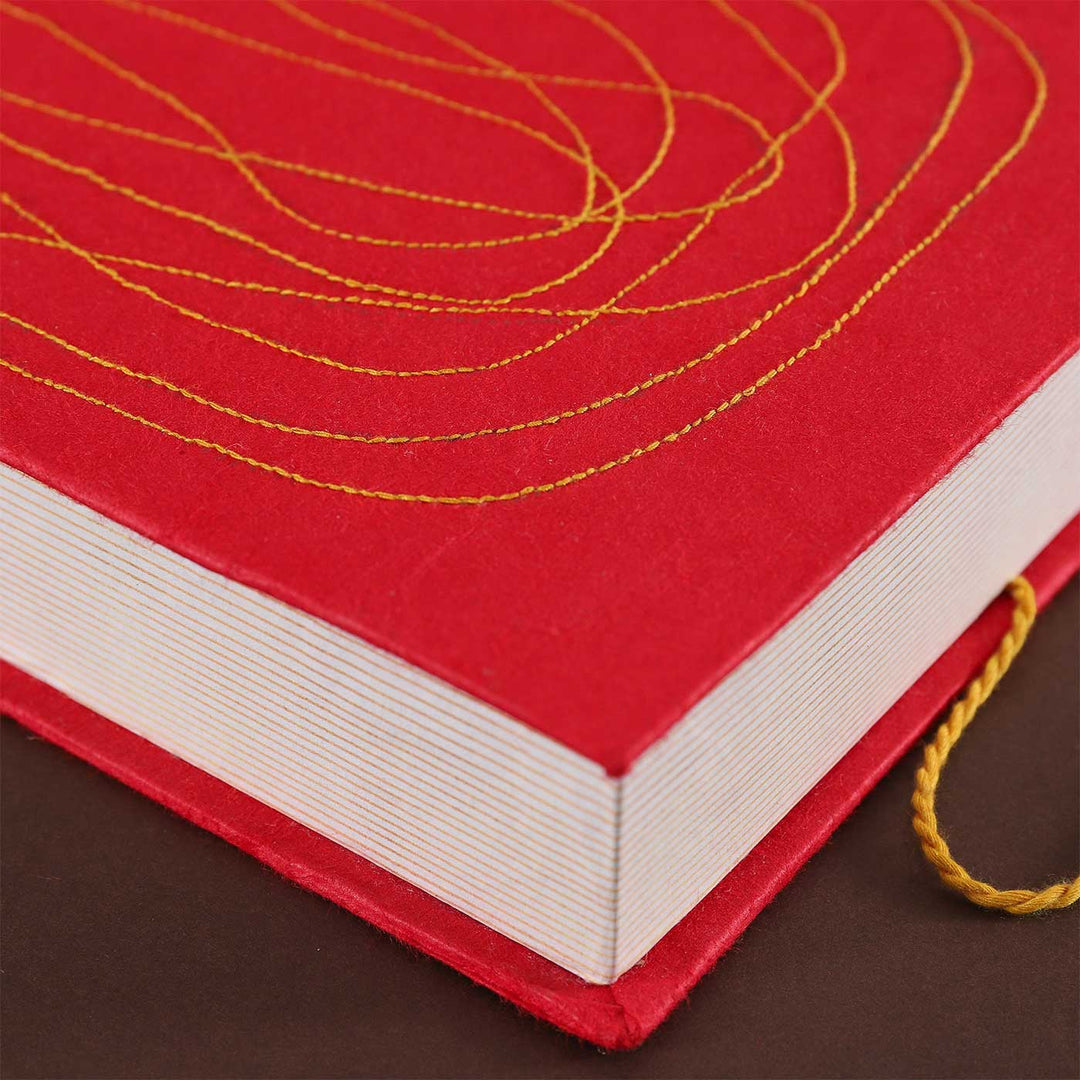 Handmade Bahi Khata Shaped Paper Gift Box