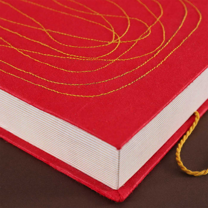 Handmade Bahi Khata Shaped Paper Gift Box