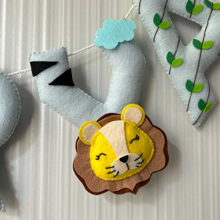 Personalized Baa Baa Barnyard Felt Bunting / Garland For Kids