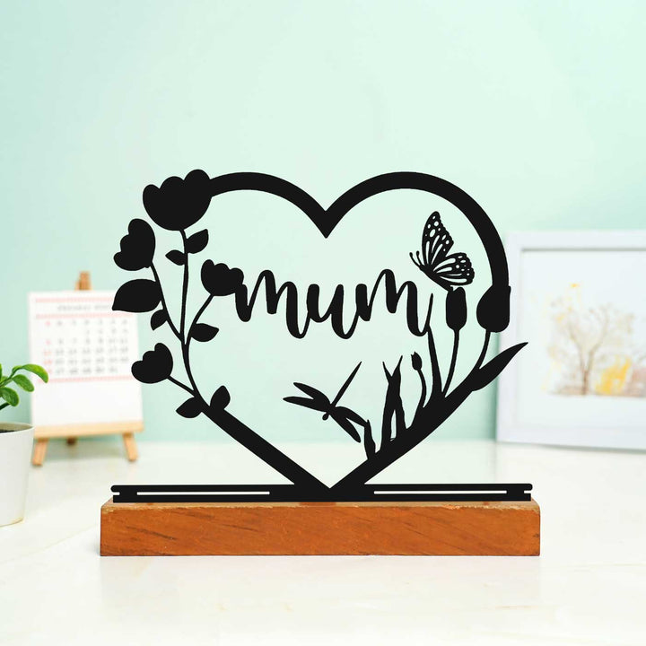 Personalized Handmade Laser Cut Butterfly Theme Metal Table Decor