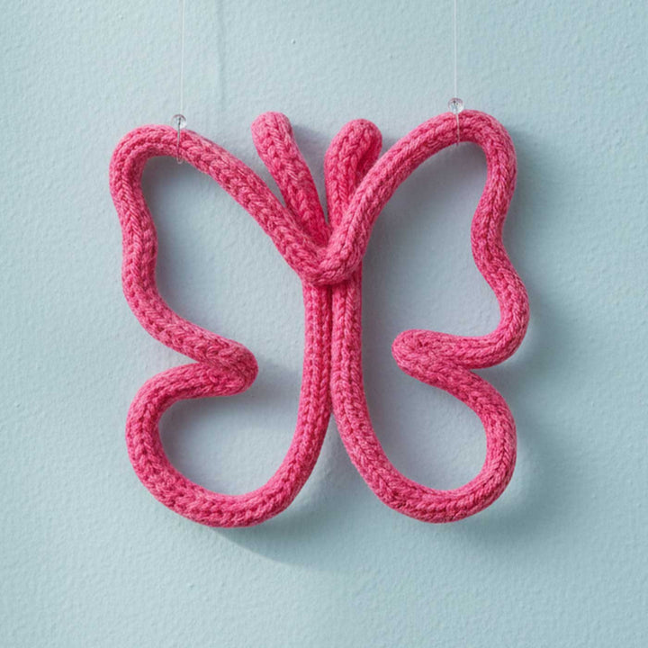 Handmade Knitted Wire Butterfly Hanging For Kids Room Decoration