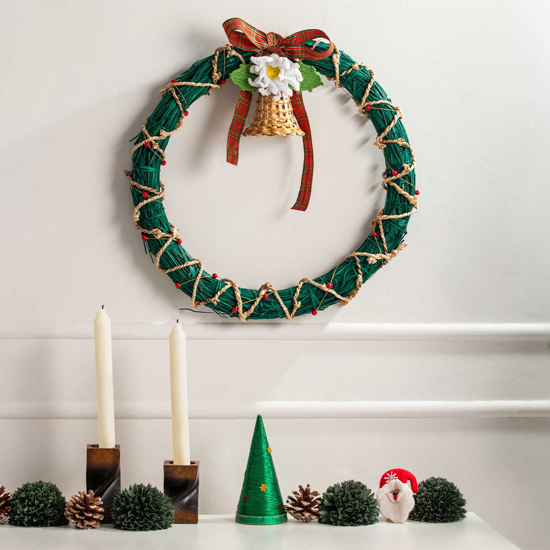 Lightweight Handmade Banana Rope Hope Wreath
