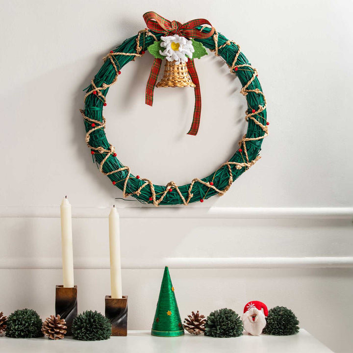 Lightweight Handmade Banana Rope Hope Wreath