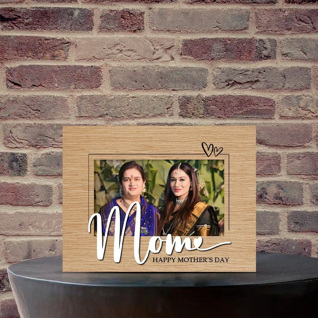 Photo Personalized Handmade Mummy Theme Wooden Fridge Magnet
