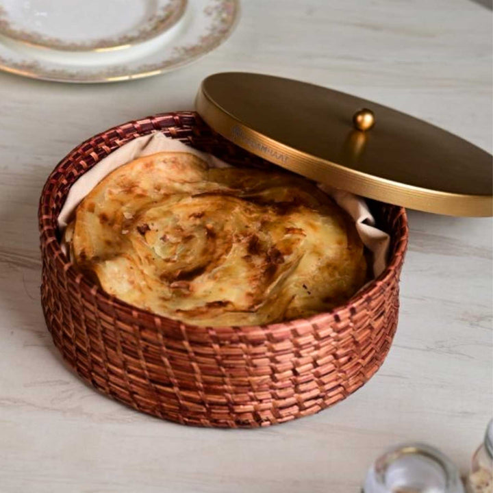 Handmade Ecofriendly Grass Weaving Minimalist & Rustic Elegance Sikki Roti Box