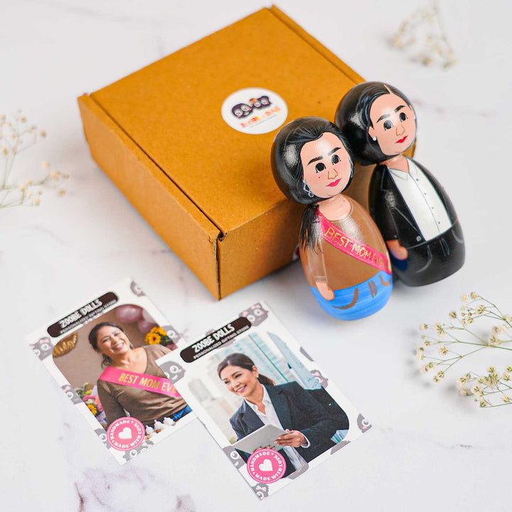 Photo Personalized Wooden Peggy Doll