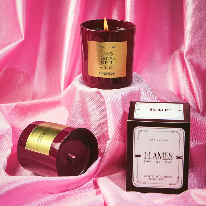 Hand Poured Heaven Is A Place On Earth With You, Ocean Serenade Scented Soy Wax Candle