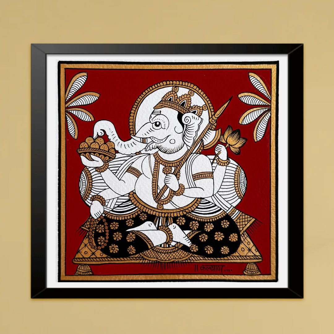 10 X 10 Inch | Small Paper Phad Painting