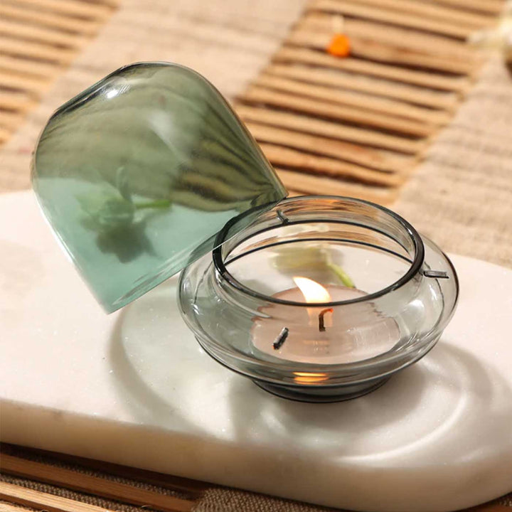 Durable Dome Shaped Glass Tealight Holder