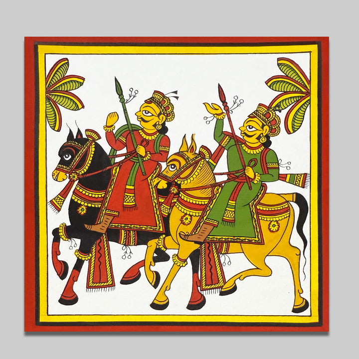 10 X 10 Inch | Small Paper Phad Painting