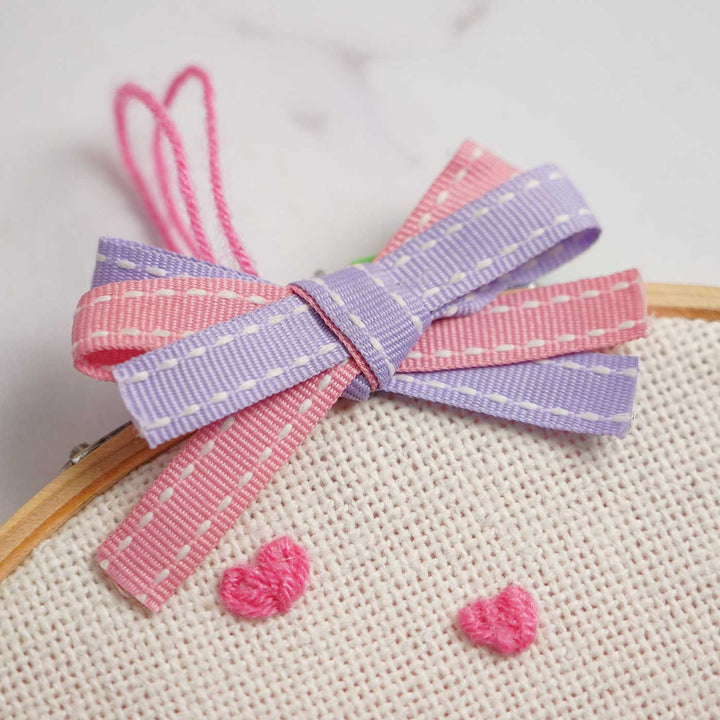 Personalized Handmade Embroidered Mom Theme Wooden Wall Hoop