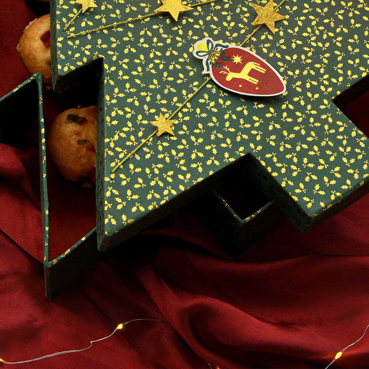 Handmade Tree Shaped Paper Gift Box