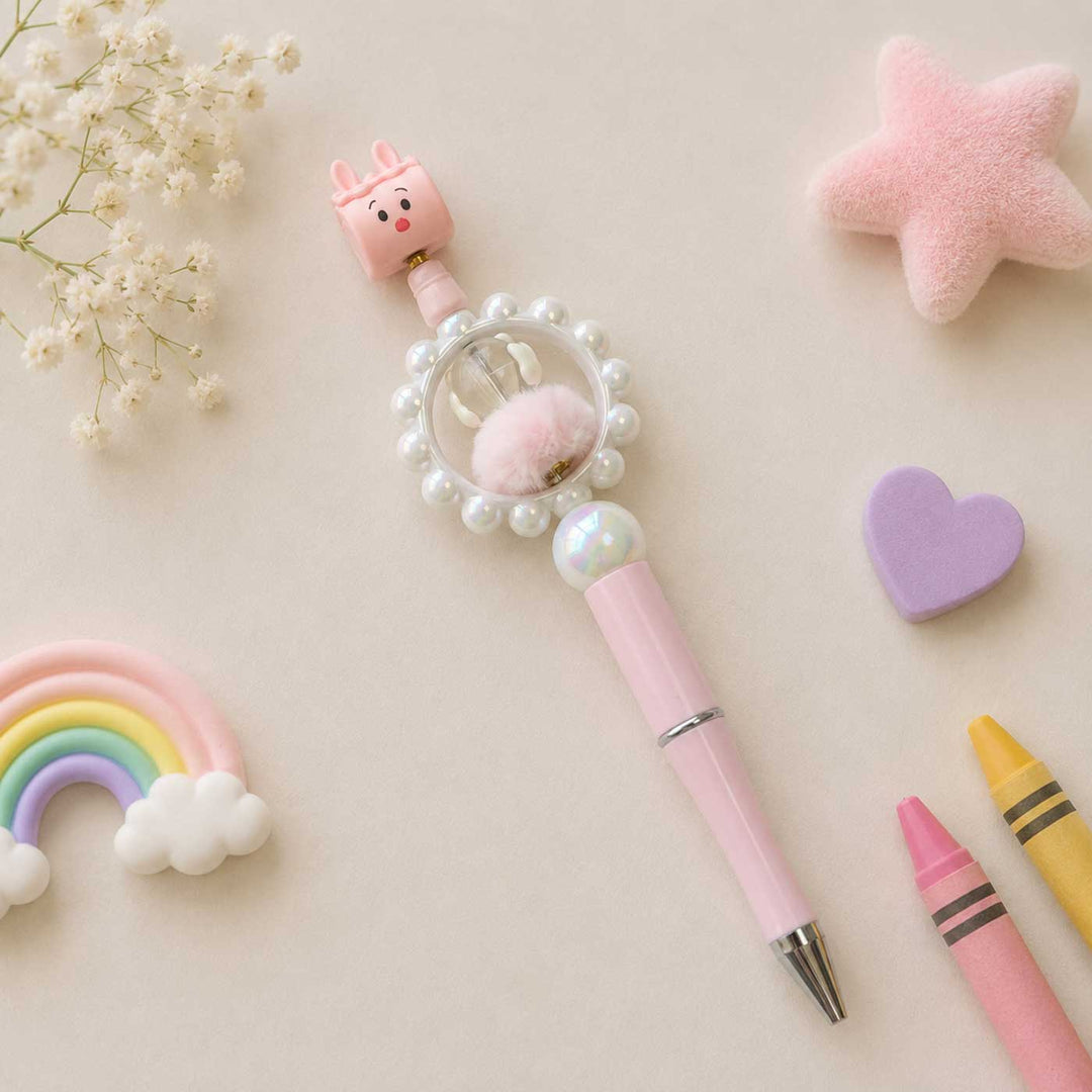 Cute Character "Rabbit" Topper Pen For Kids
