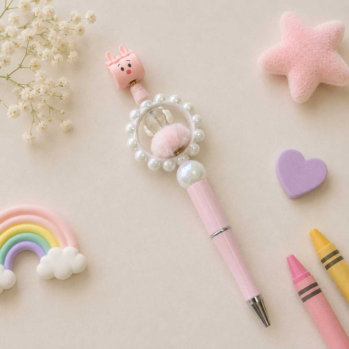 Cute Character "Rabbit" Topper Pen For Kids