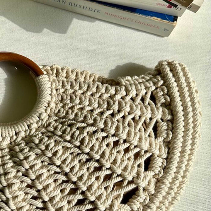 Handmade Macrame Chanda Handbag